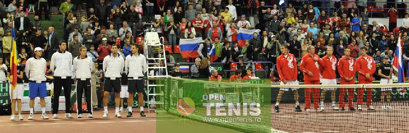 Rezumatul intalnirii de Cupa Davis dintre Romania si Rusia